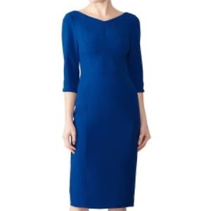 BLACK HALO blue shift dress sz 4 Rent the runway sz 4 $345